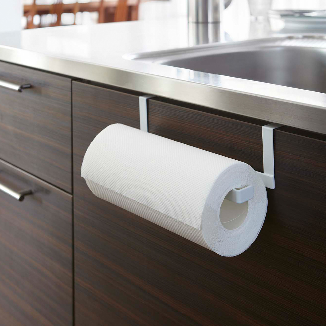 キッチンペーパー＆タオルハンガー タワー 山崎実業コラム Simple Life Lab.生活雑貨・インテリア・キッチン収納情報