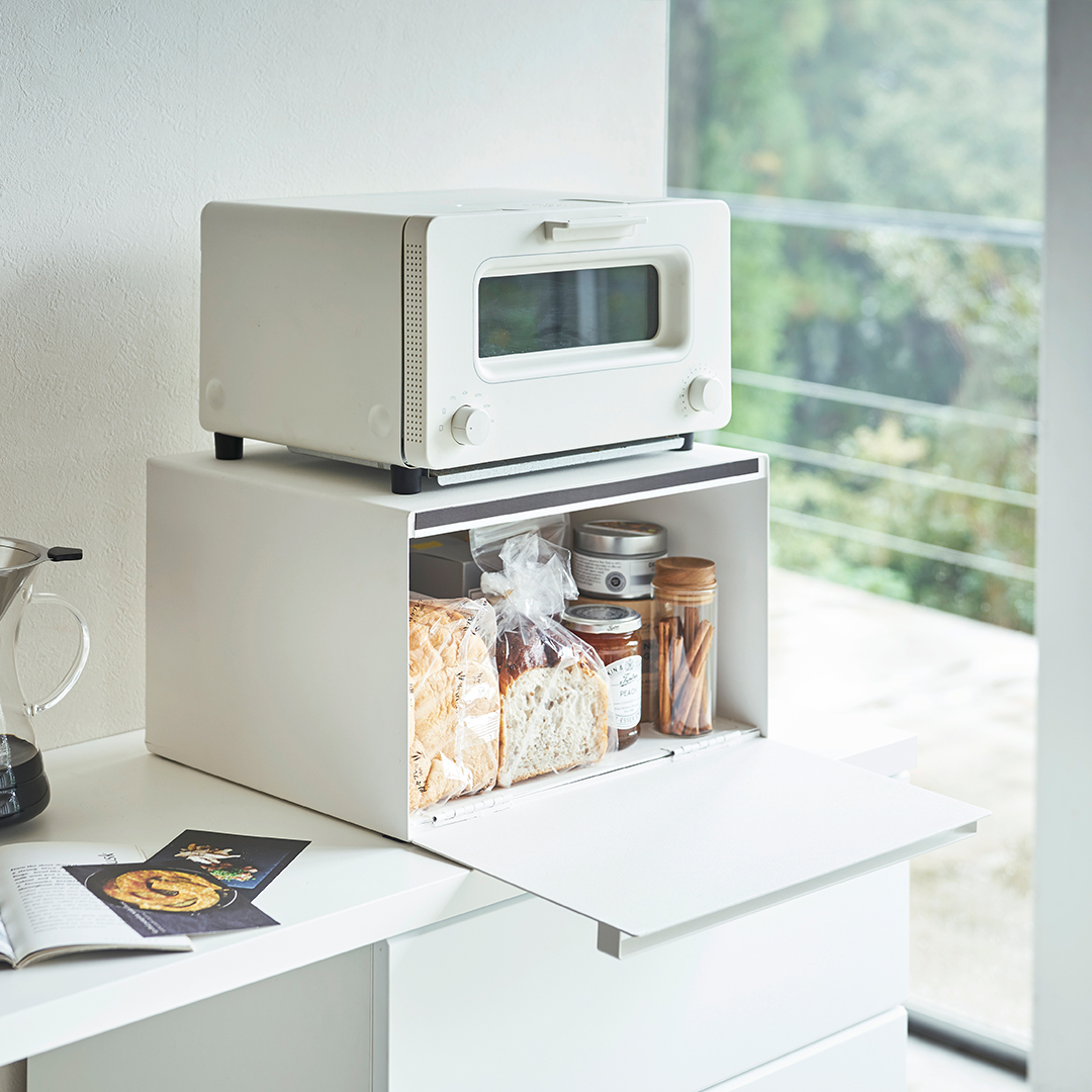 山崎実業☆週末値引き☆ 山崎実業 tower ブレッドケース パンケース 