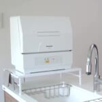 食洗機の置き場所にちょっとした工夫を。