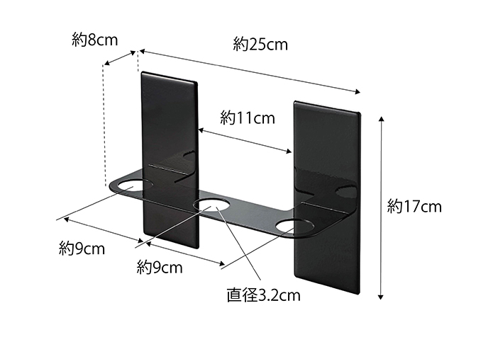 マグネットディスペンサーホルダー タワー ３連 | 山崎実業コラム