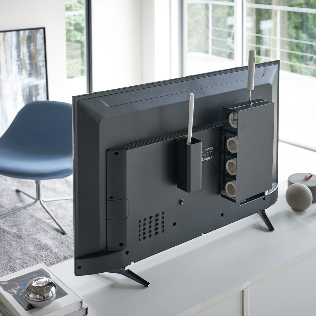 smart ｜ テレビ裏ハンディワイパースタンド スマート ｜ 山崎実業