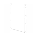 伸縮収納力アップ2段ハンガー スマート